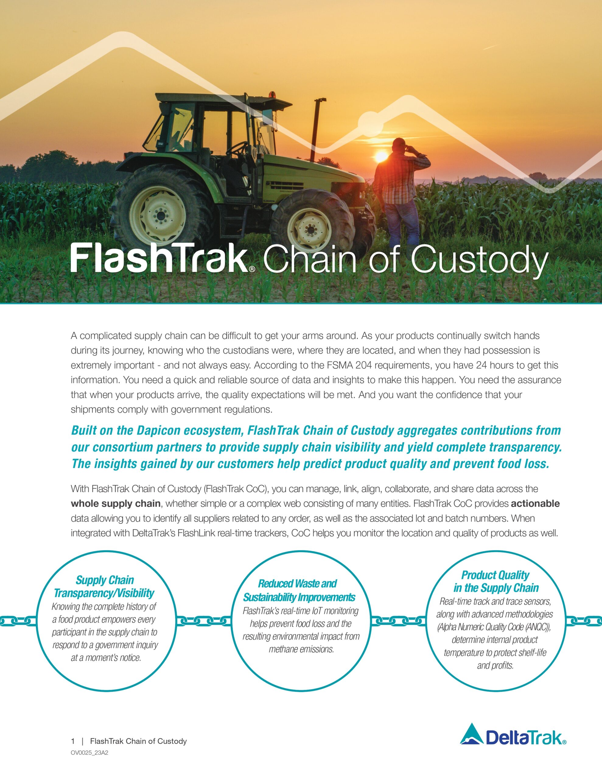 Cadena de custodia FlashTrak
